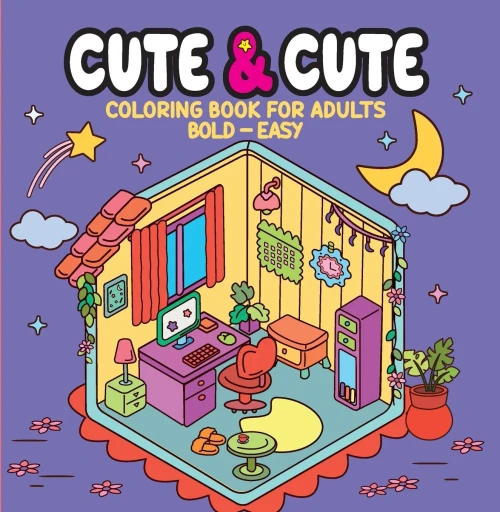 Cute & Cute - Coloring Book for Adults
