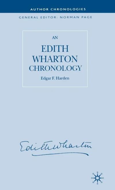 An Edith Wharton Chronology