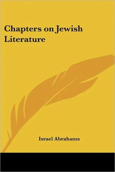 Chapters on Jewish Literature