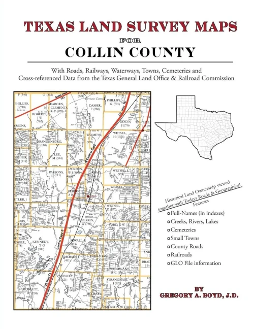 Texas Land Survey Maps for Collin County