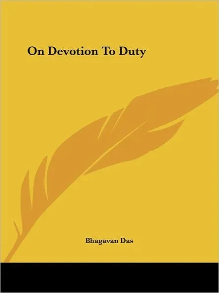 On Devotion To Duty