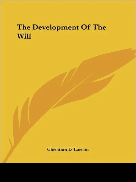 The Development Of The Will