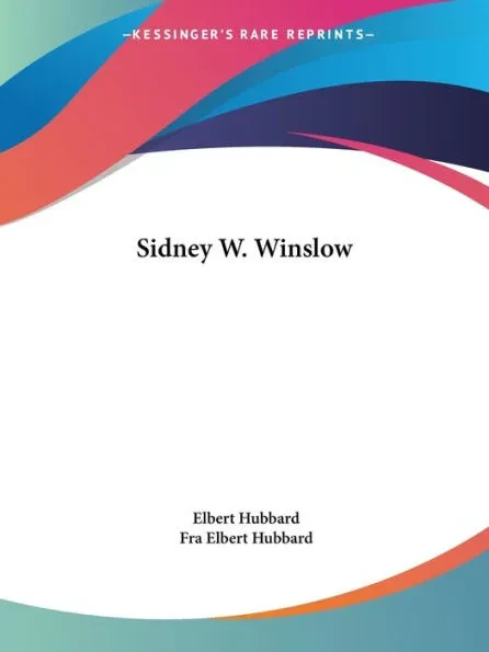 Sidney W. Winslow