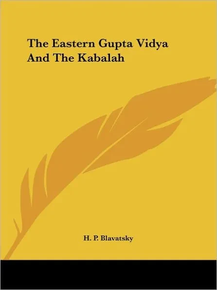 The Eastern Gupta Vidya And The Kabalah