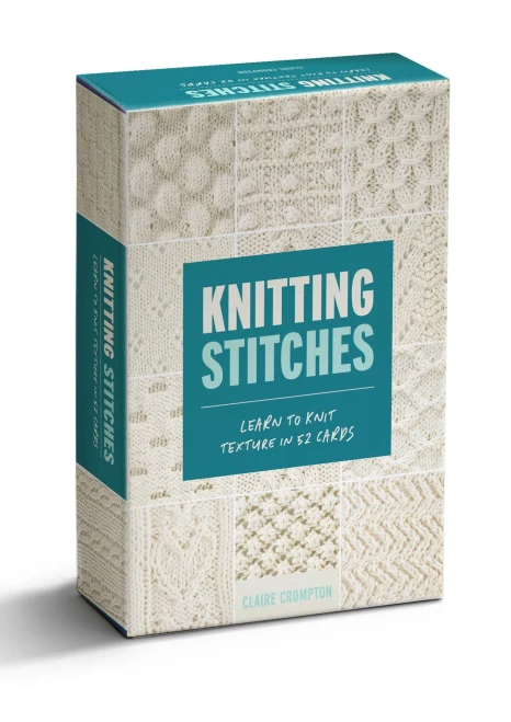 Knitting Stitches Card Deck: Learn to Knit Texture in 52 Cards