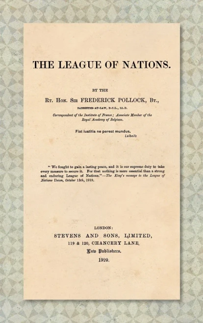 The League of Nations