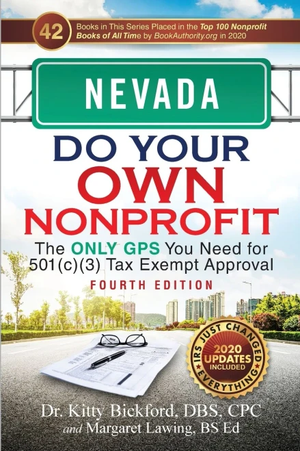 Nevada Do Your Own Nonprofit: The Only GPS You Need for 501c3 Tax Exempt Approval (28)
