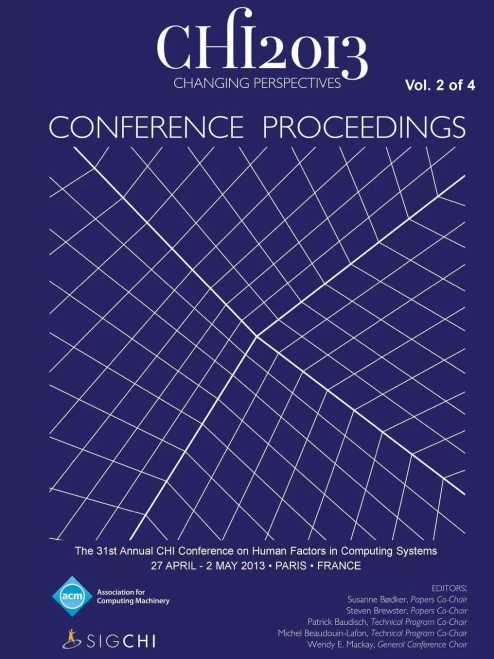 Chi 13 Proceedings of the 31st Annual Chi Conference on Human Factors in Computing Systems V2