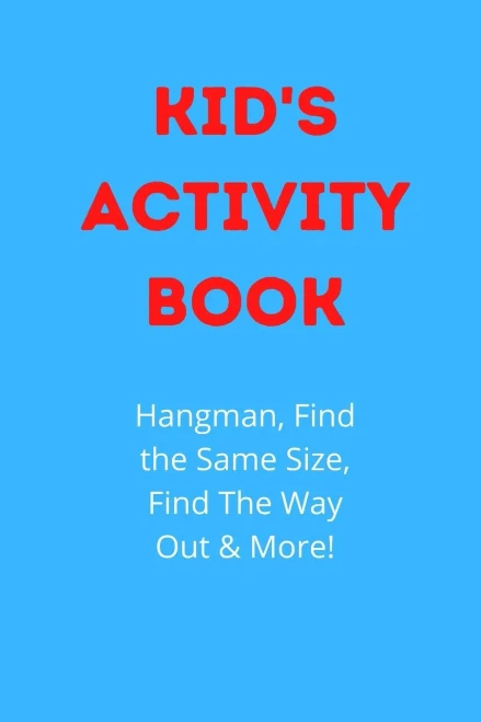 Kid's Activity Book