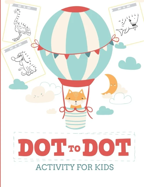 Dot to Dot Activity for Kids (50 Animals): 50 Animals Workbook - Ages 3-8 - Activity Early Learning Basic Concepts