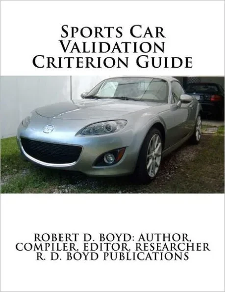 Sports Car Validation Criterion Guide