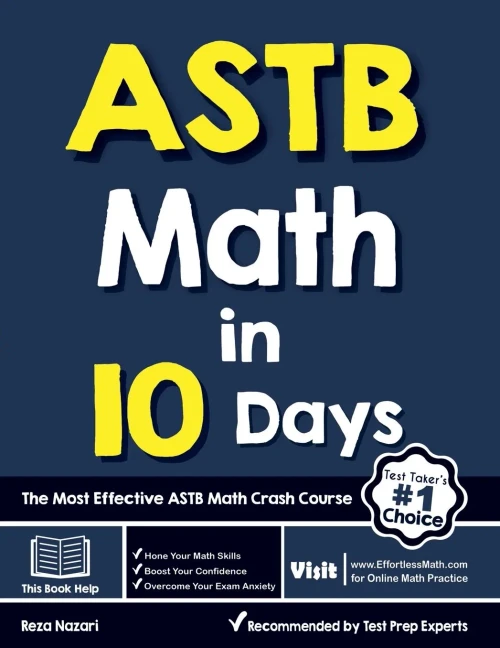 ASTB Math in 10 Days: The Most Effective ASTB Math Crash Course