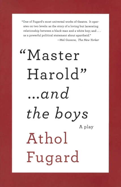 MASTER HAROLD AND THE BOYS: A Play (Vintage International)