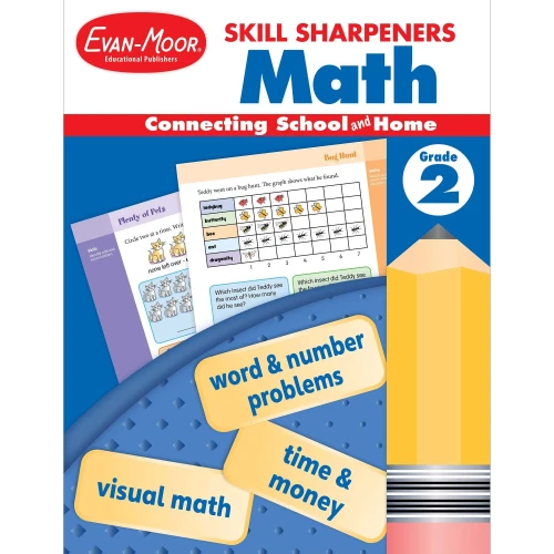 Skill Sharpeners: Math, Grade 2
