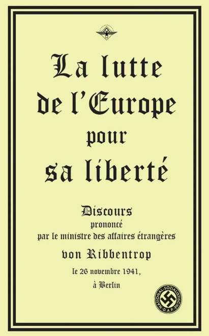 La lutte de l'Europe pour sa libert? (French Edition)