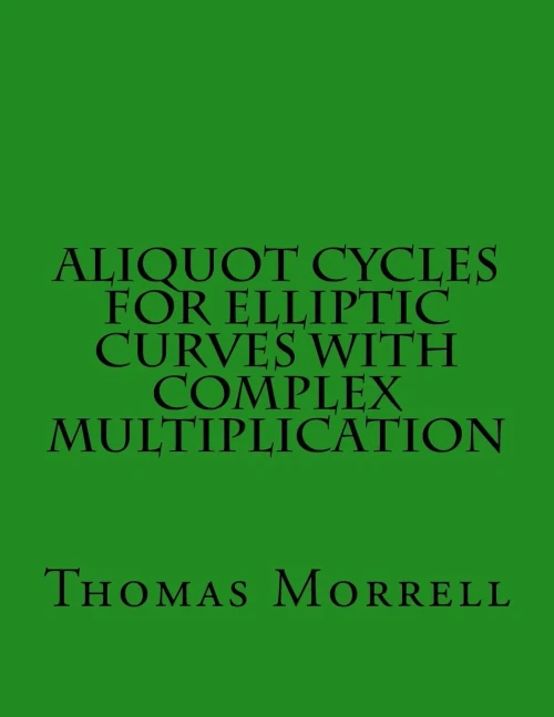 Aliquot Cycles for Elliptic Curves with Complex Multiplication