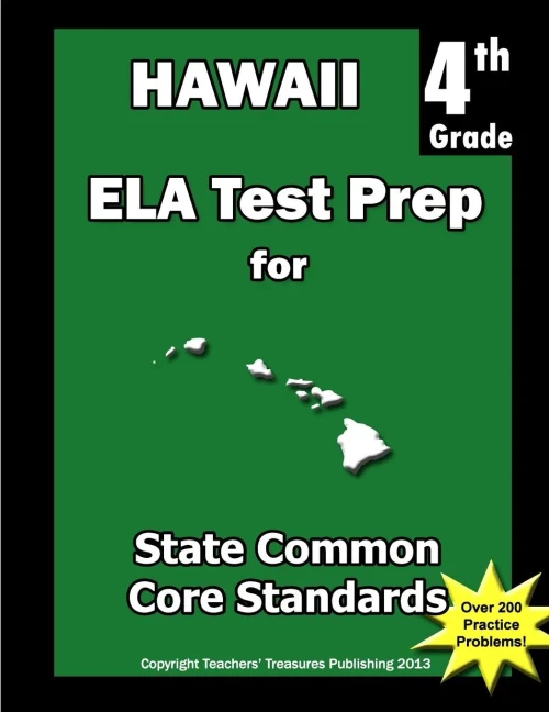 Hawaii 4th Grade ELA Test Prep: Common Core Learning Standards