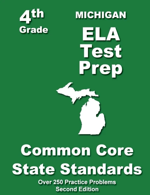 Michigan 4th Grade ELA Test Prep: Common Core Learning Standards