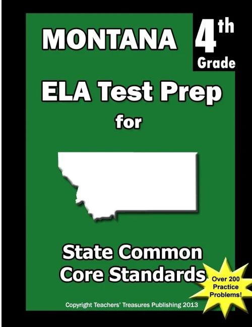 Montana 4th Grade ELA Test Prep: Common Core Learning Standards