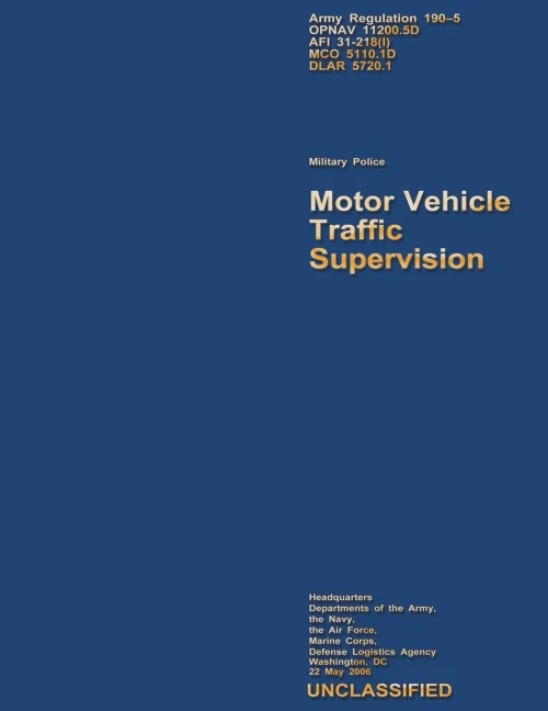 Motor Vehicle Traffic Supervision