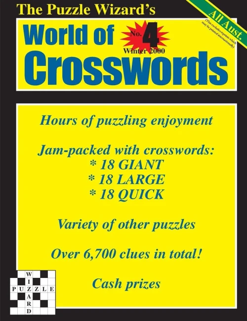 World of Crosswords No. 4