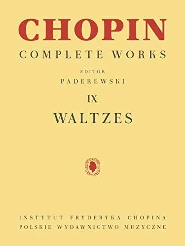 Waltzes: Chopin Complete Works Vol. IX (Chopin Complete Works, 9)