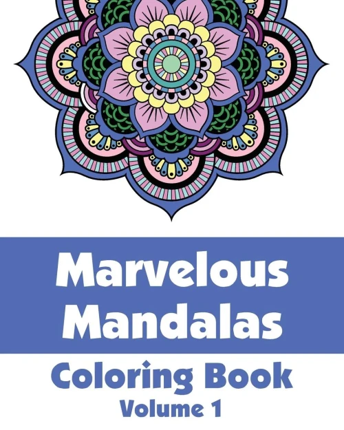 Marvelous Mandalas Coloring Book, Volume 1