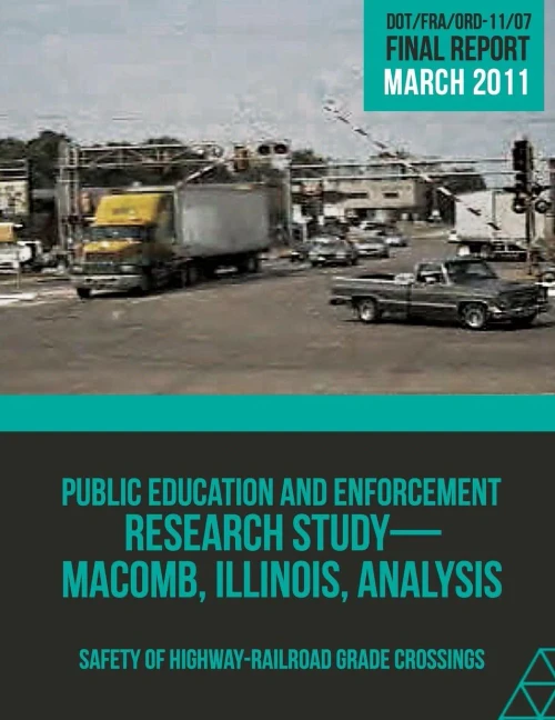Public Education and Enforcement Research Study Macomb, Illinois, Analysis