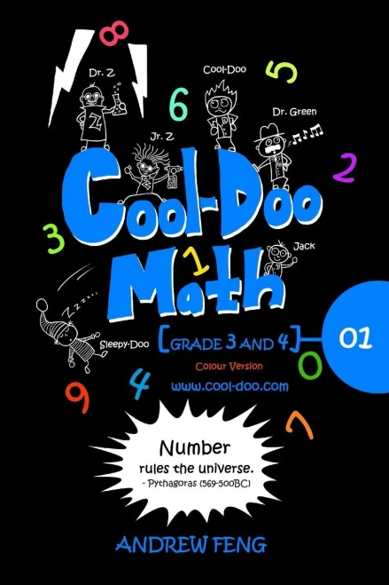 Cool-Doo Math: Grade 3&4 - Vol.1 Colour Version