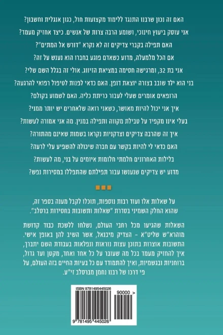 Breslov Responsa (Hebrew Volume 8)