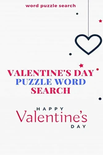 Word puzzle Search Valentine's Day puzzle Word Search Happy Valentine's Day - 9781655314551