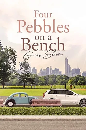 Four Pebbles on a Bench - 9781662407550