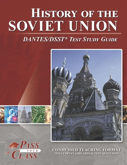 History of the Soviet Union DANTES/DSST Test Study Guide - 9781614336693