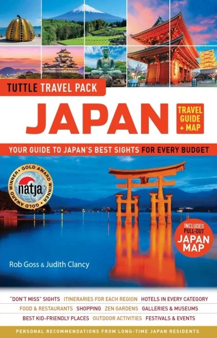 Japan Travel Guide & Map Tuttle Travel Pack: Your Guide to Japan's Best Sights for Every Budget (Includes Pull-out Japan Map) (Tuttle Travel Guide & Map)