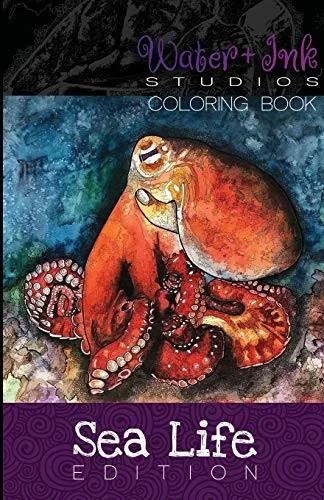 COLORING BOOK - SEA LIFE.