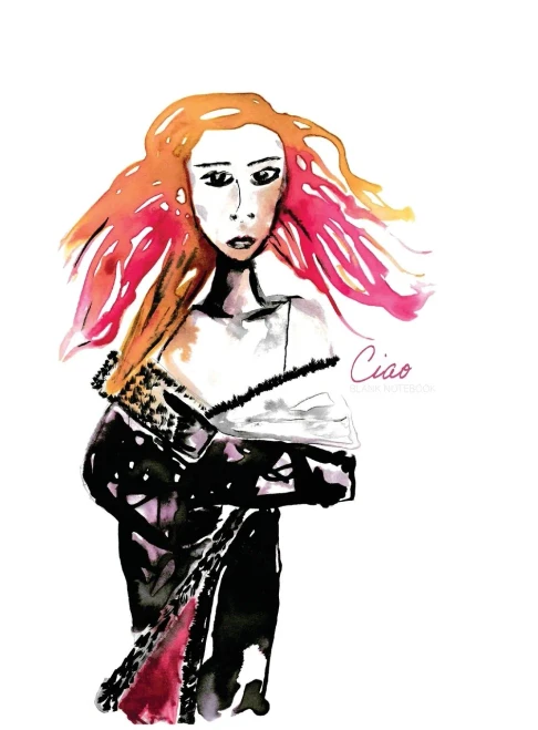 Ciao : Large Blank Notebook