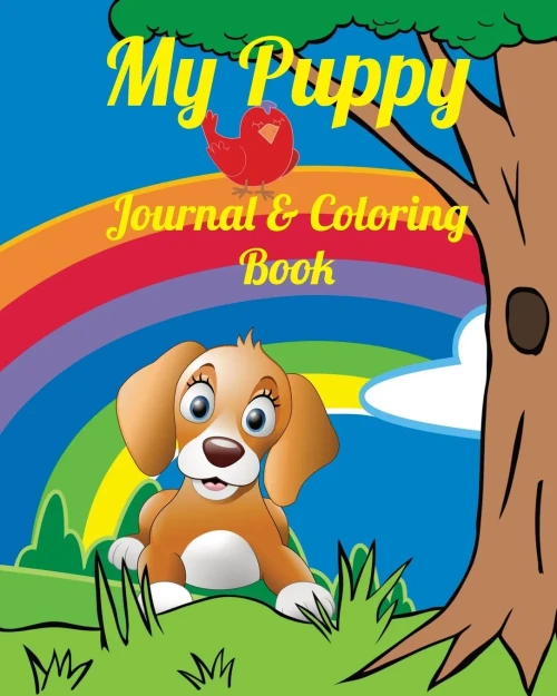 My Puppy Journal & Coloring Book