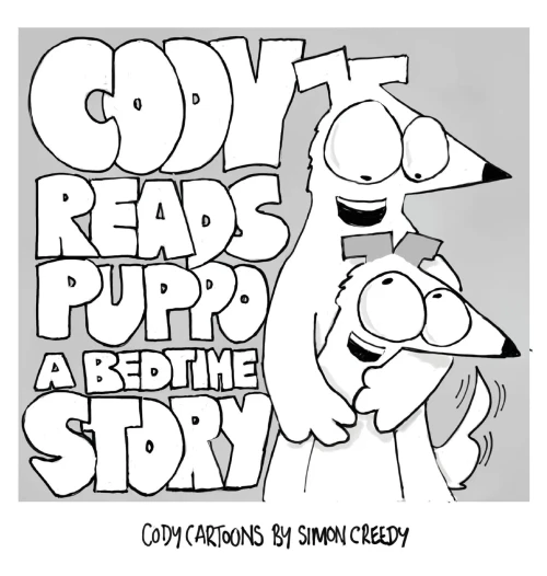 Cody Reads Puppo a Bedtime Story