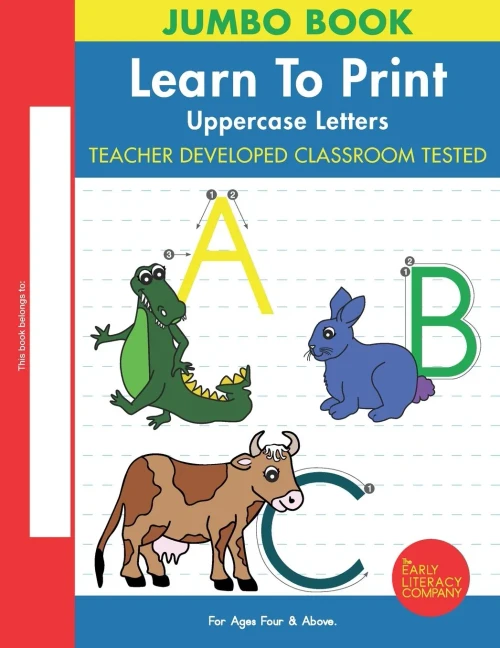 Learn To Print : Uppercase Letters