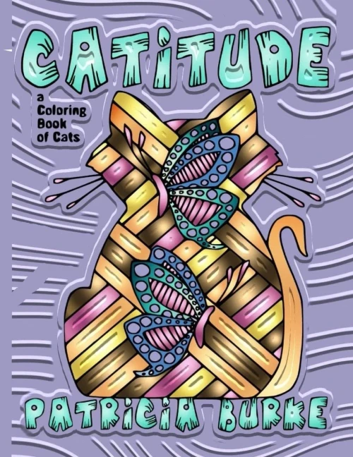 Catitude : A Coloring Book of Cats