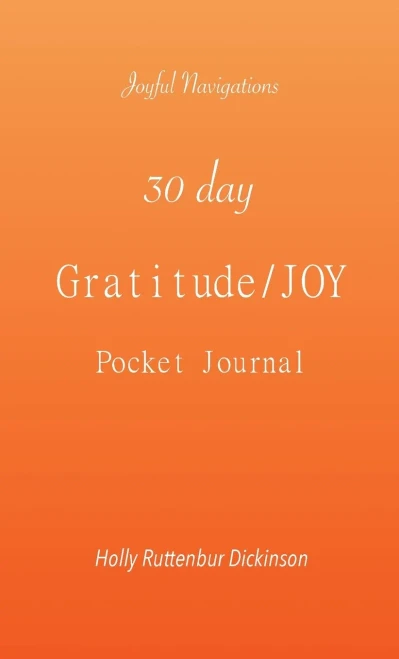 30 Day Gratitude/JOY Pocket Journal