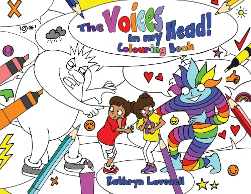 The Voices in My Head Colouring Book
