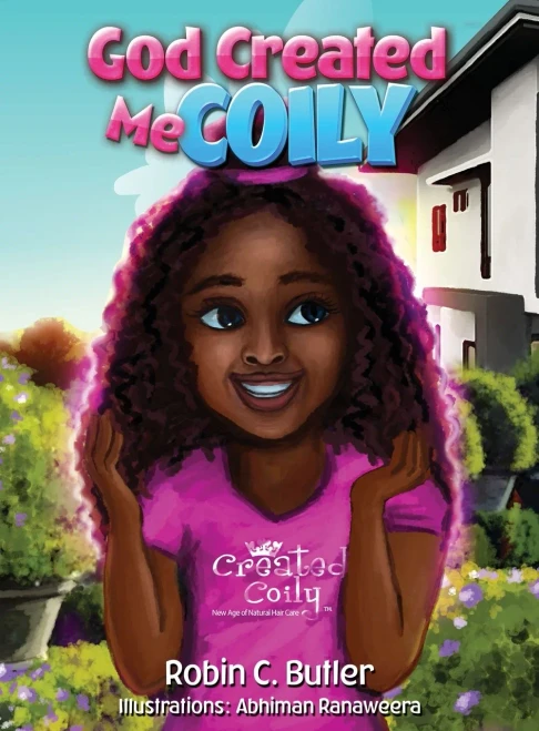 God Created Me Coily - 9781735595412