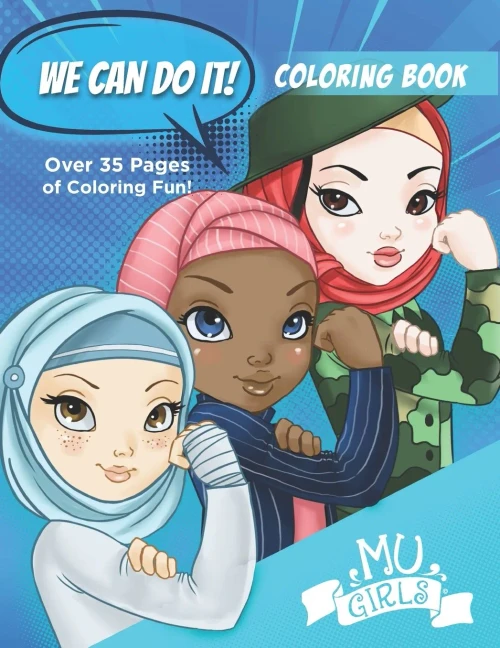 MU Girls We Can Do It : Coloring Book