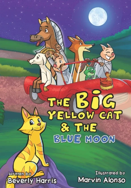 The Big Yellow Cat and the Blue Moon