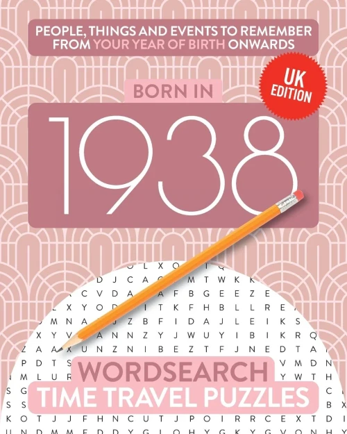 Born in 1938: Your Life in Wordsearch Puzzles
