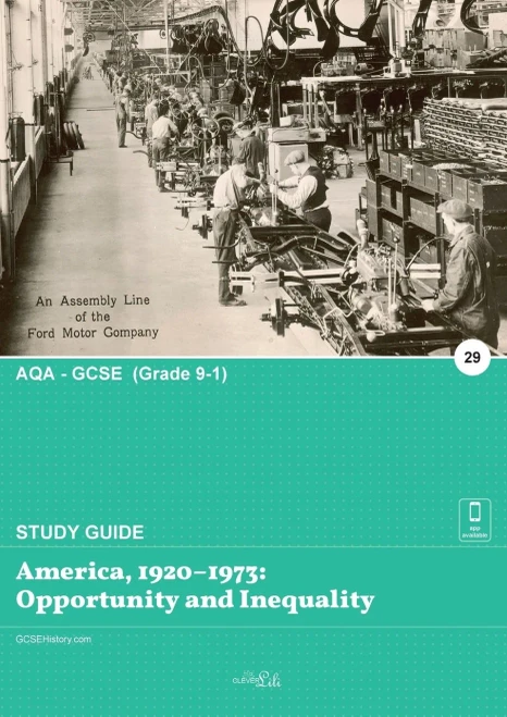America, 1920-1973: Opportunity and Inequality
