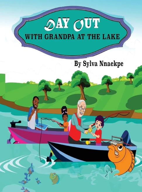 Day Out With Grandpa At The Lake (Hardback)