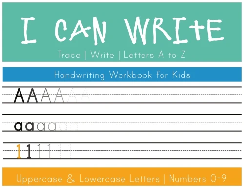 I Can Write: Uppercase and Lowercase Letter Handwriting Workbook