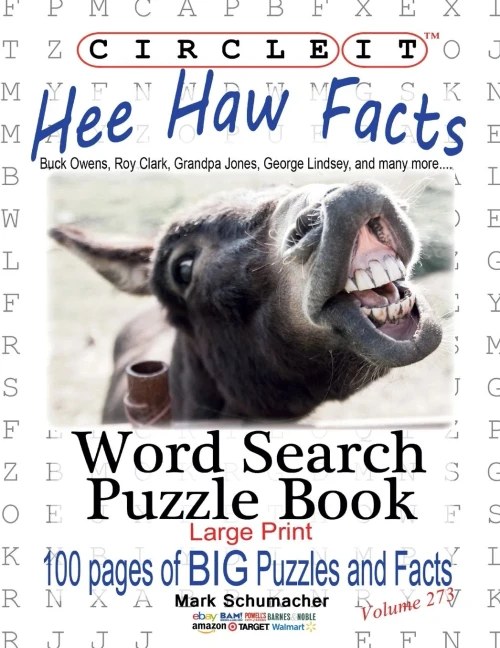 Circle It, Hee Haw Facts, Word Search, Puzzle Book
